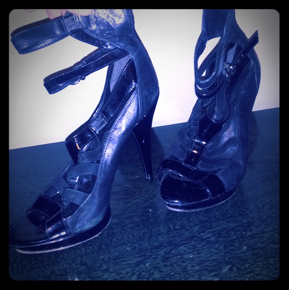 Black Aldo high heels